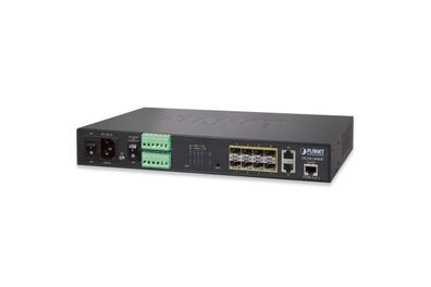 PLANET 8x GE X SFP + 2x Managed Metro Ethernet Switch