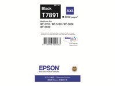 Epson Tintenpatronen T7891 Schwarz XXL (65,1ml)