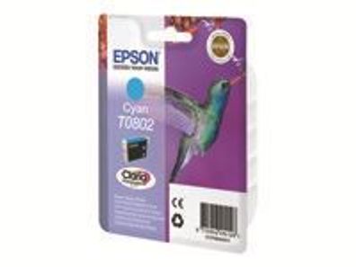 Epson Tintenpatrone T0802 Cyan