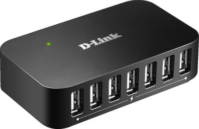 D-Link DUB-H7 USB 2.0 Hub 7-Port mit Netzteil