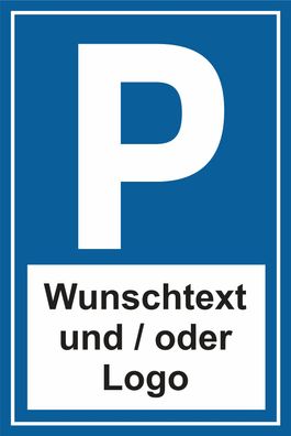 Parkplatz Schild Parkschild Parkplatzschild Wunschtext ohne Aufpreis