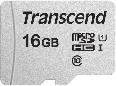 Transcend microSDHC 16GB Transcend Premium 300S Class 10, UHS1