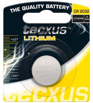 LUPUS - Knopfzelle Lithium CR2032 - Ersatzbatterie