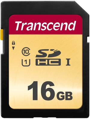 Transcend SDHC 16GB Transcend Ultimate 500S Class10, V30, UHS