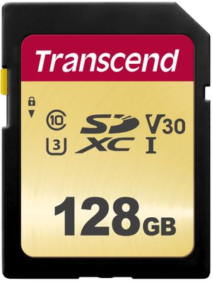 Transcend SDXC 128 GB Transcend Ultimate 500S Class10, V30, UH