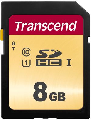 Transcend SDHC 8GB Transcend Ultimate 500S Class10, UHS-I, U1