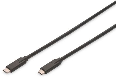 Assmann USB Type-C™ Gen2 Anschlusskabel, Type-C St/ St 1.0m