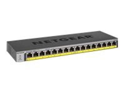 Netgear GS116PP 16-Port Gigabit PoE+ Switch 183W