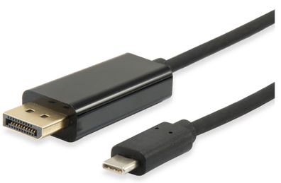 equip USB Typ C auf DisPlayPort Kabel St/ St, 1.8m