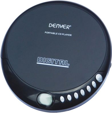 Denver DM-24 Portabler CD-Player inkl. Kopfhörer
