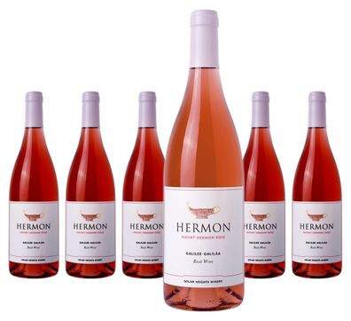 6 x Golan Heights Winery Mount Hermon Rose – 2022