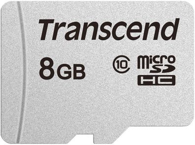 Transcend 8GB 300S - Speicherkarte microSDHC Class 10