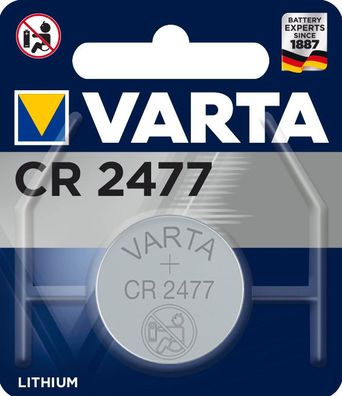 VARTA Electronics CR2477 Blister 1 Lithium