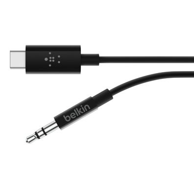 Belkin RockStar 3,5mm-Klinken-Audio-Kabel USB-C Stecker 0,9m