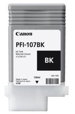 Canon Tintenpatrone PFI-107BK Schwarz (130ml)