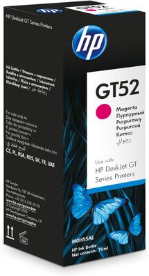 HP Tintenflasche Nr. GT52 M0H55AE Magenta (3ml ca. 190 S.)