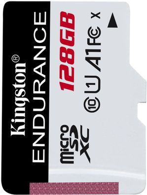 Kingston 128GB microSDXC Endurance 95R/45W C10 A1 UHS-I