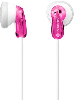 SONY Einstiegs-In-Ohr-Kopfhörer MDR-E9 pink-transparent