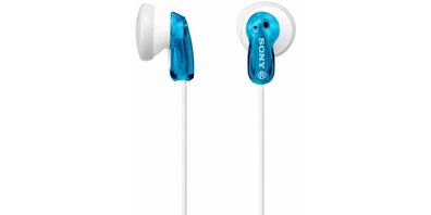 SONY Einstiegs-In-Ohr-Kopfhörer MDR-E9 blau-transparent
