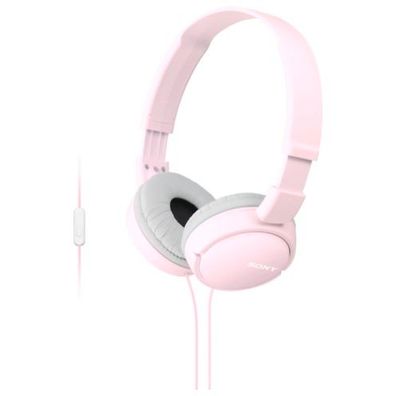 SONY faltbarer Kopfhörer m Headsetfunktion MDR-ZX110AP Pink