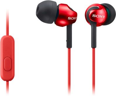SONY, In-Ear Kopfhörer MDR-EX110AP rot
