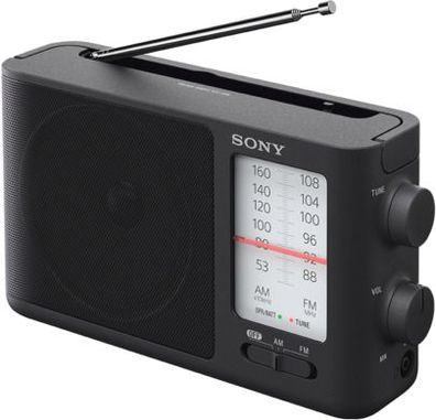 SONY tragbares Radio, ICF-506 schwarz