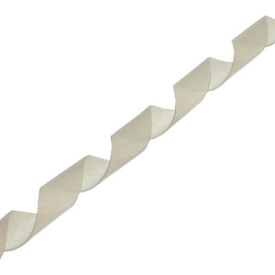 InLine® Spiralband 10m, weiß, 12mm, weiß