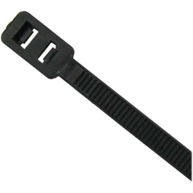 InLine® Kabelbinder mit Doppelkopf, Länge 300mm, Breite 4,8mm, schwarz, 100 Stüc