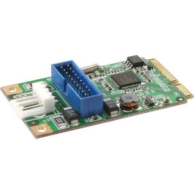 InLine® Mini-PCIe Karte, 2x USB 3.0