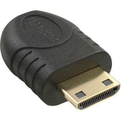 InLine® HDMI Adapter, Mini HDMI C Stecker auf Micro HDMI D Buchse, vergoldete Ko