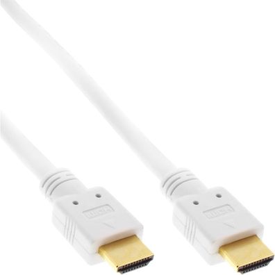 InLine® HDMI Kabel, HDMI-High Speed mit Ethernet, Premium, Stecker / Stecker, we