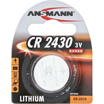 Ansmann 5020092 Knopfzelle CR2430 3V Lithium