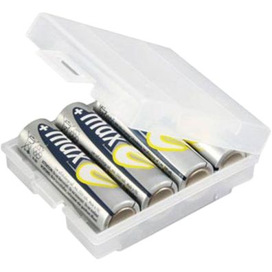 Ansmann 4000740 Batteriebox AKKU-BOX 4, für max. 4 Zellen AA oder AAA