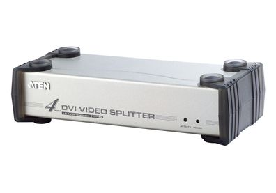 ATEN VS164 Video-Splitter DVI 4-fach Monitor-Verteiler mit Audio