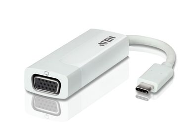 ATEN UC3002 Grafikadapter USB 3.1 Typ C zu VGA, weiß