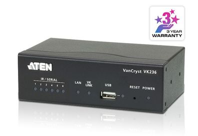 ATEN VK236 IR/ serielle Erweiterungsbox 6-Port RS232 für Steuerungseinheit VK2100