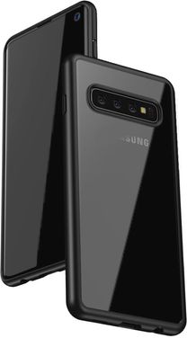 felixx Hybrid Case schwarz/ transparent für Samsung Galaxy S10+