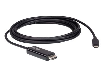 ATEN UC3238 Grafik Konverter Kabel USB-C zu HDMI 4K Konverter, 2,7m