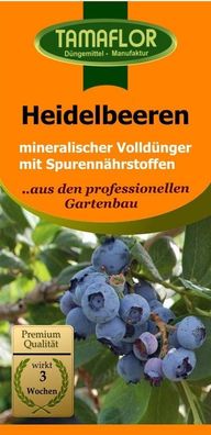 Blaubeerendünger, Heidelbeerendünger Pflanzendünger reicht für 250 Liter