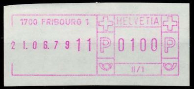 Schweiz Schalterfreistempel Nr SFS1979 Fribourg X7E6526