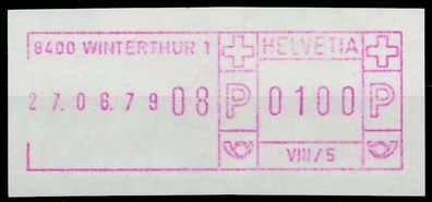 Schweiz Schalterfreistempel Nr SFS1979 Winterth X7E6532