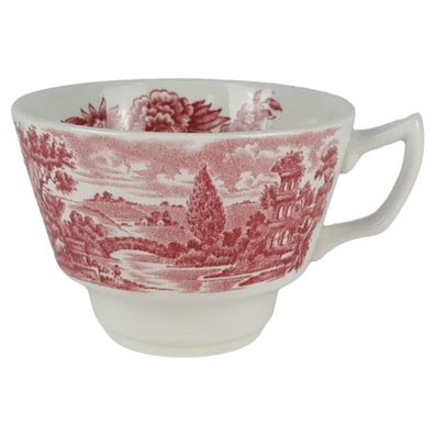 England Keramik Rot Kaffeetasse H 6,5 cm