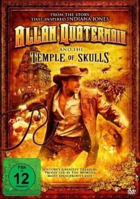 Allan Quatermain And The Temple Of Skulls (DVD] Neuware
