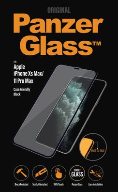 PanzerGlass E2E iPhone 11 Pro Max, CF, Black