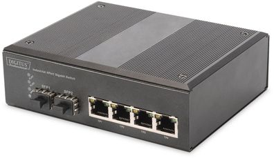 Digitus DN-651106 Industr. 4-Port Gigabit Switch 2xSFP UPlink