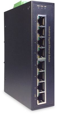 Digitus DN-651108 Industrieller 8-Port Gigabit Switch