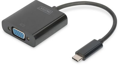 Digitus USB Type-C VGA Grafik-Adapter Full-HD