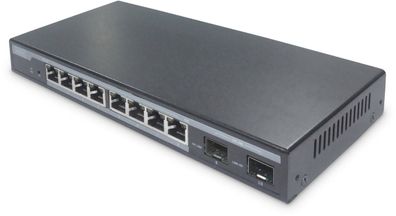 Digitus L2 managed 8-Port Gigabit PoE-Switch + 2 SFP