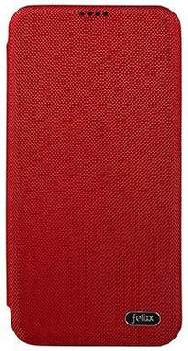 felixx Book Case ANCONA Vulcano-red für Samsung Galaxy S10e