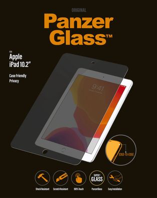 PanzerGlass Privacy f. Apple iPad 10.2'', CF